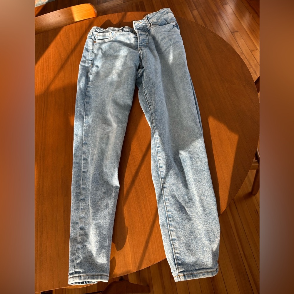 Old Navy Extra Stretch Size 8 High Rise OG Straight Jeans